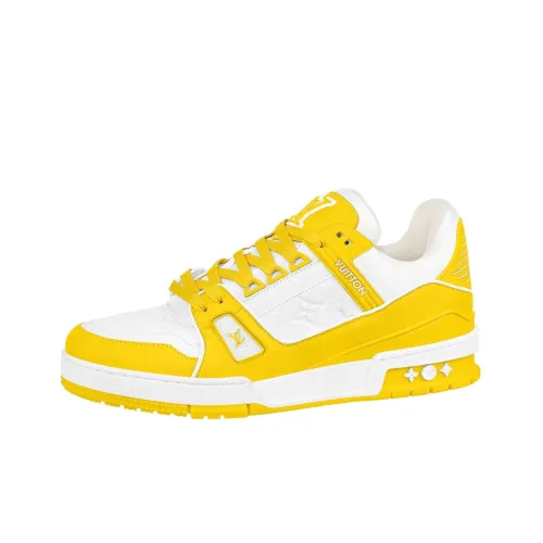 LOUIS VUITTON Кроссовки для скейтбординга Trainer Low Топ Унисекс