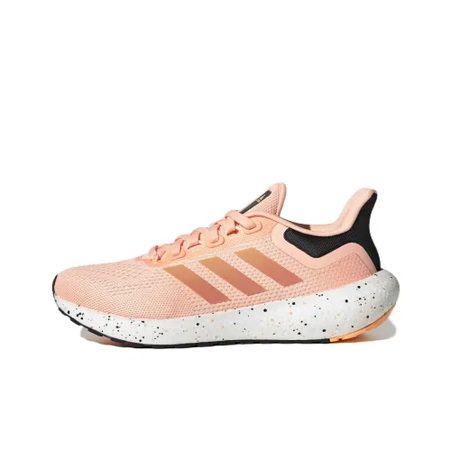 Adidas Pureboost 22 Slip-resistant Abrasion-resistant Low-top Беговые кроссовки Женские Розовые