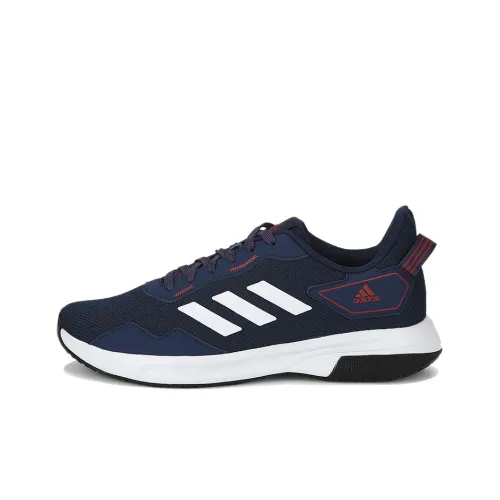 Adidas Turbo Glide Устойчивый к истиранию Дышащие Низкие Беговые кроссовки Мужские Церулеан Синий