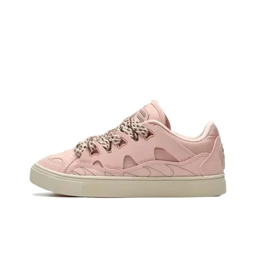 FILA FUSION Casper Устойчивый к истиранию Легкий And Дышащий Низкие Кроссовки для скейтбординга Женские Серый Масло Пудра