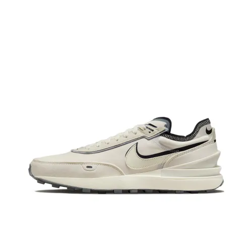 Nike Waffle One Slip Resistant Abrasion Resistant Low Top Повседневная обувь Унисекс Экрю