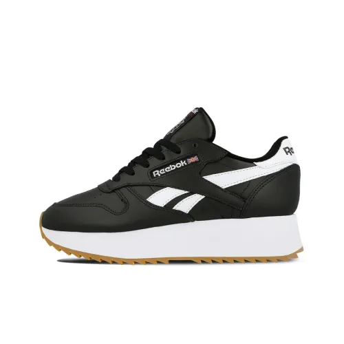 Reebok Classic Leather Беговые кроссовки Низкий Топ Женские