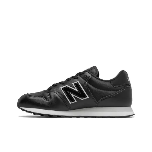 New Balance NB 500 Low Топ Беговые кроссовки Женские Черный