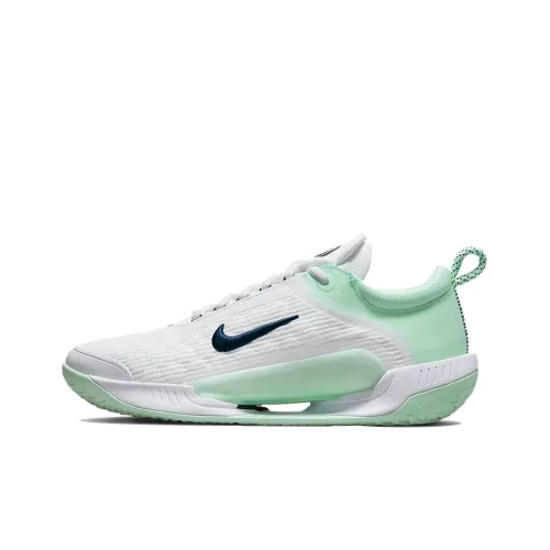 nike Court Zoom NXT Амортизаторы Shock Slip-resistant Abrasion-resistant Низкий топ Кроссовки для тенниса Женские Белый Зеленый
