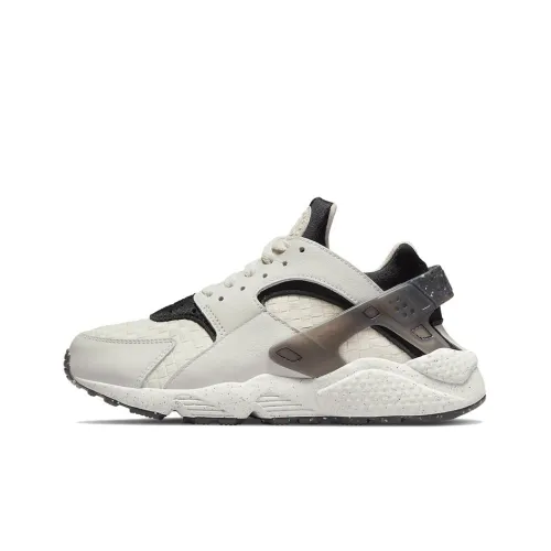 Nike Air Huarache Slip Resistant Abrasion Resistant Легкий Низкий Топ Повседневные Беговые кроссовки Женские Парусный белый