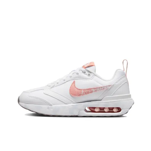 Nike Air Max Dawn Low Top Casual GS Белый Розовый