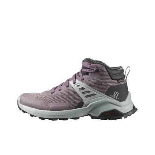 SALOMON OUTpulse Устойчивый к истиранию MID Топ Альпинизм Походная обувь Женская Пыльно-розовый