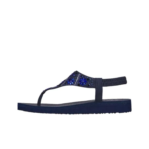 Skechers Meditation One Ремешок Сандалии Женские Синие