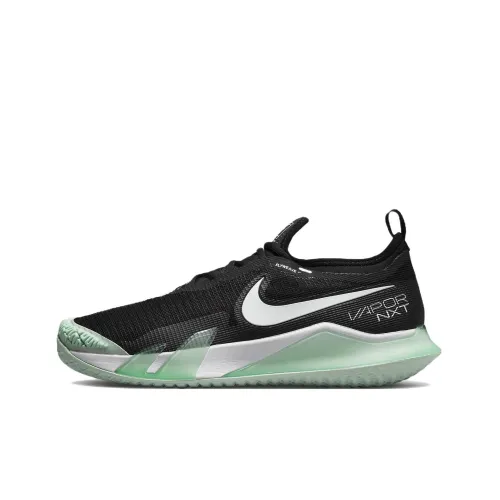 Nike React Vapor Амортизация Низкий Топ Теннисные Кроссовки Мужские Черные Зеленые