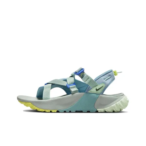 Nike Oneonta Пляжные сандалии Женские Зеленый Серый