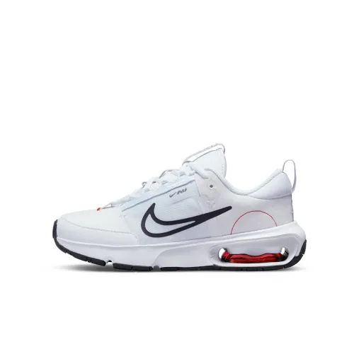 Nike Air Max INTRLK SE Амортизация Износостойкие Низкие Кроссовки для Детей Lifestyle Белые Черные