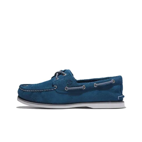 Timberland Легкий Износостойкий и Противоскользящий Низкий Топ Скейтборд Кроссовки Мужские Морской Синий