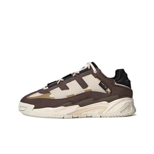 Adidas Originals Niteball Slip Resistant Abrasion Resistant Легкий Низкий Топ Casual Унисекс Черный Белый Коричневый