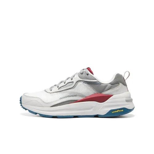 Skechers Global Jogger Low Топ Беговые кроссовки Мужской Белый
