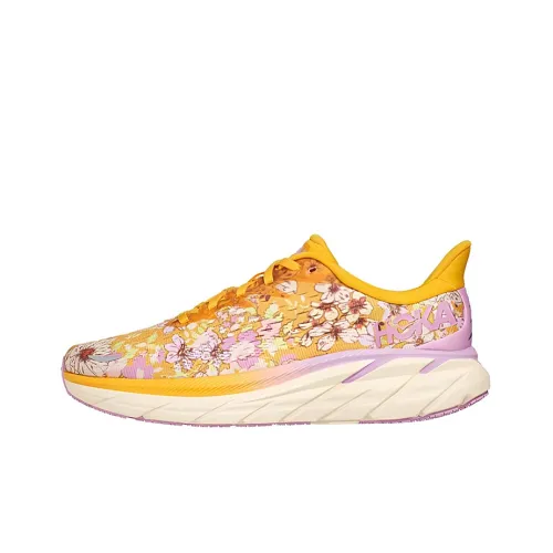 FREE PEOPLE x HOKA ONE ONE Clifton 8 Clifton 8 Low Беговые кроссовки Женские Желтые