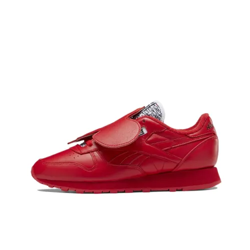 Reebok Classic Leather Беговые кроссовки Низкий Топ Унисекс