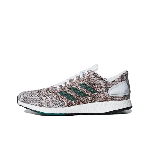 Adidas Pureboost Dpr Slip-resistant Abrasion-resistant Low-top Беговые кроссовки Мужские Белый Серый