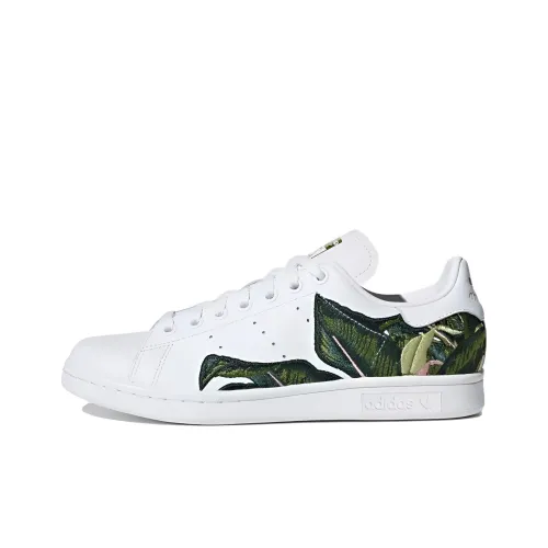 Adidas Originals StanSmith Slip Resistant Abrasion Resistant Низкие Кроссовки для скейтбординга Женские Белые Зеленые