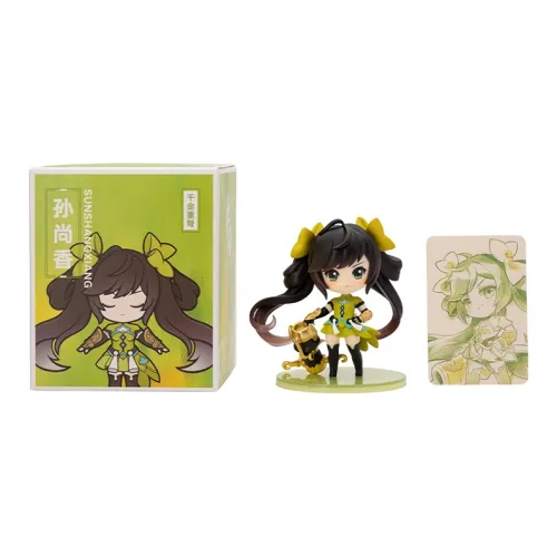 Honor of Kings Солнце Shangxiang Размер Сестра Прибывает Тысячная Золотая Тяжелая Арбалет Чиби Фигурки