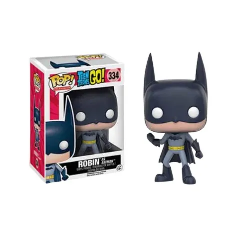 Funko POP! Collection HEROES DC Юность Титан Робин AS Бэтмен Чиби-фигурки