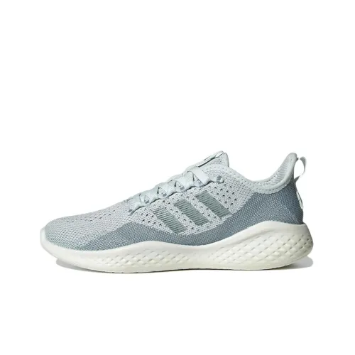 Adidas Fluidflow 2,0 Slip Устойчивый к истиранию Низкий Топ Повседневные Беговые кроссовки Женские Светло-синие