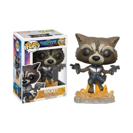 Funko POP! Collection Marvel Characters Marvel Movie Guardian OF The Galaxy Vol. 2 Rocket Raccoon Чиби Фигурки 9,5 см