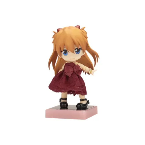 SHOUWU Cu Poche EVA Новый Фильм Аска Лэнгли Сорью Формальное Платье Версия Чиби Фигурки 11 см