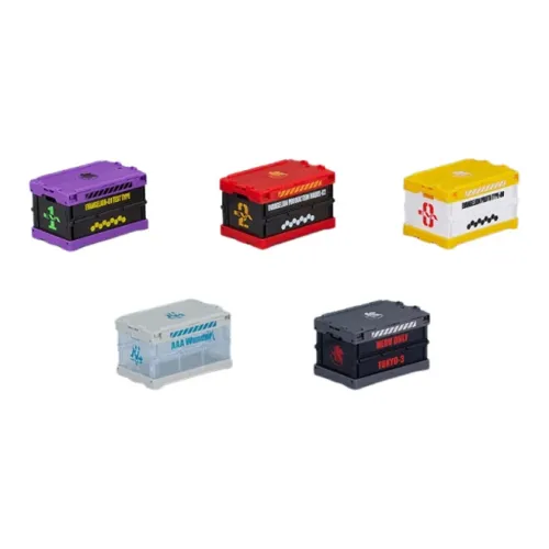 GSC Евангелион The Movie ЭВА Складная Коробка для хранения Аксессуар Модель Чиби Фигурки 4,5 см