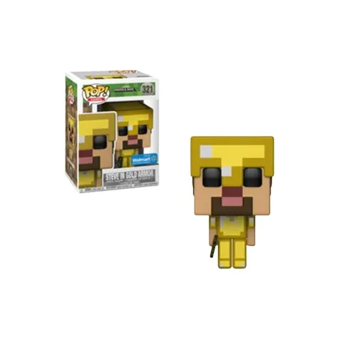 Funko POP! Collection GAMES My world Стив Броня Фигурки в стиле чиби