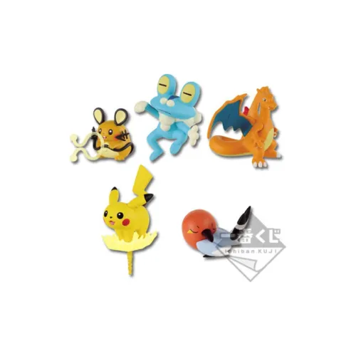 BANPRESTO Ichiban Kuji Pokémon I Prize Кукла Figure Print Collection Чиби Фигурки