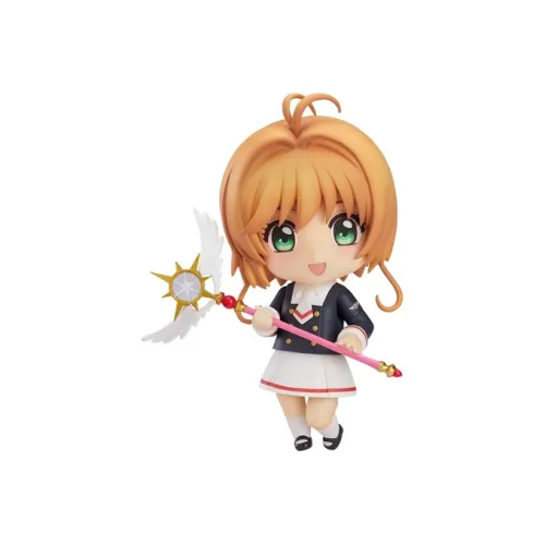 GSC №918 Сакура Собирательница Карт Главная Персонаж Прозрачная Карта Сакура Киномото Чиби-стиль Фигурка