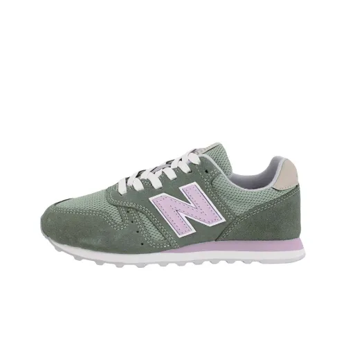 New Balance NB 373NB 373 Low Топ Беговые кроссовки Женские Зеленый розовый