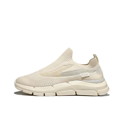 FILA RGB Peer 2,0 Low Топ Беговые кроссовки Мужской Бежевый Корейский стиль