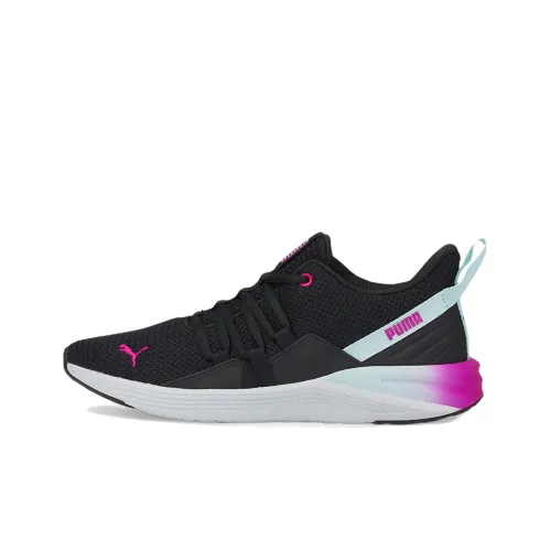 PUMA Better Foam Prowl Alt Fade Low Топ Беговые кроссовки Женские Черный Фиолетовый