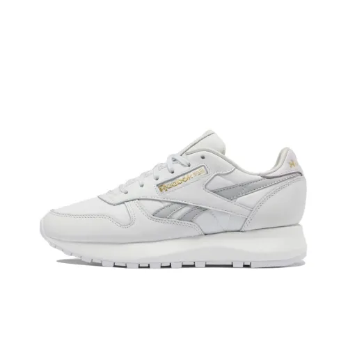 Reebok Classic Leather Беговые кроссовки Низкий Топ Женские