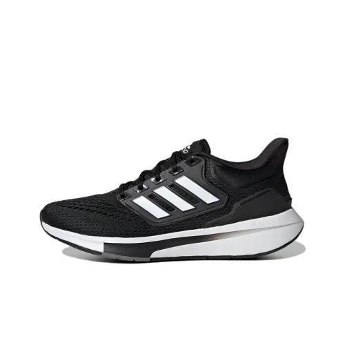 Adidas EQ21 Run Low Топ Повседневные Беговые Кроссовки Женские Черные