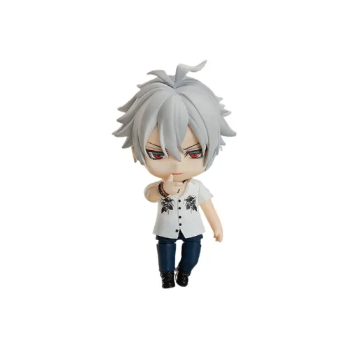 FREEing Hypnosis Microphone Синий Coffin Левая сторона Лошадь Гравировка Фигурка в стиле Chibi 10 см