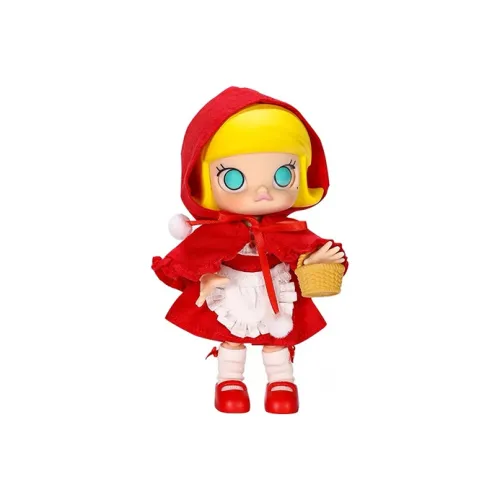 POP MART Молли Kenny Swork X Молли Little Красный Riding Капюшон Модные Фигурки 14 см