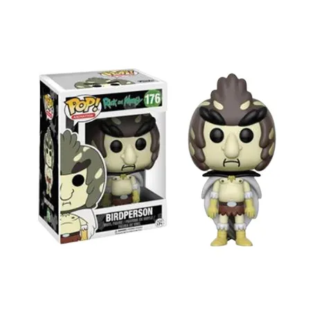 Funko POP! Collection ANIMATION Рик и Морти BirdPerson Чиби Фигурки 9,5 см