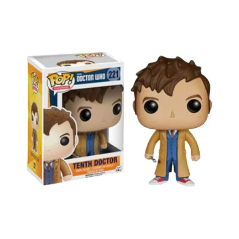 Funko POP! Collection TELEVISION Doctor Who Таинственный Доктор Десятый Доктор Фигурки в стиле Chibi