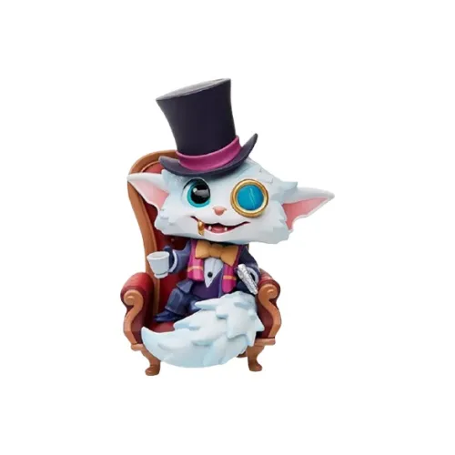 Лига Легенд Гнар Линк пропавший LOL League of Legends милый Детектив Шерлок Нал фигурки в стиле чиби 12 см