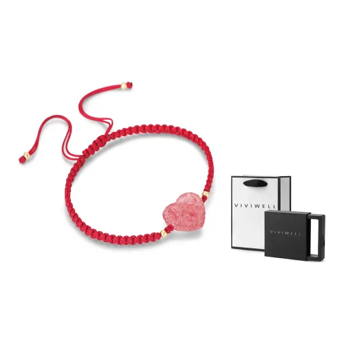 VIVIWELL Браслеты Красный Женские
