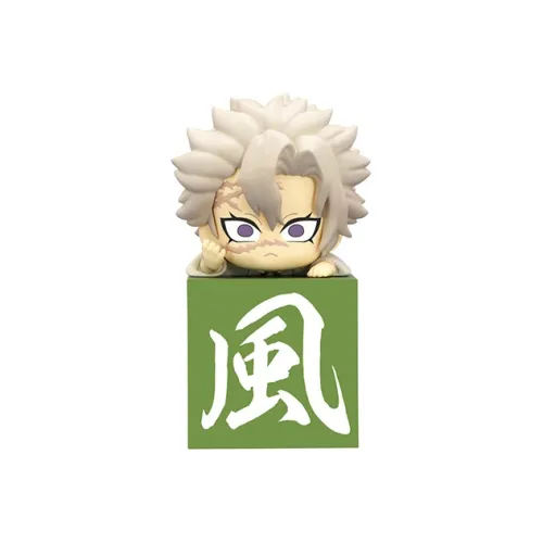 FURYU Demon Slayer Kimetsu No Yaiba Санеми Шинадзугава Ветер Pillar Лежащий Фигурки в стиле Chibi Bonus Gift