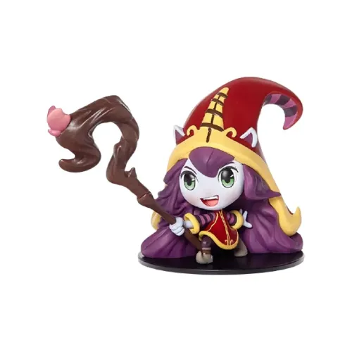 LEAGUE OF LEGENDS Lulu The Fae Sorceress LEAGUE OF LEGENDS lulu The Fae Sorceress 8,9cm Фигурки в стиле Chibi
