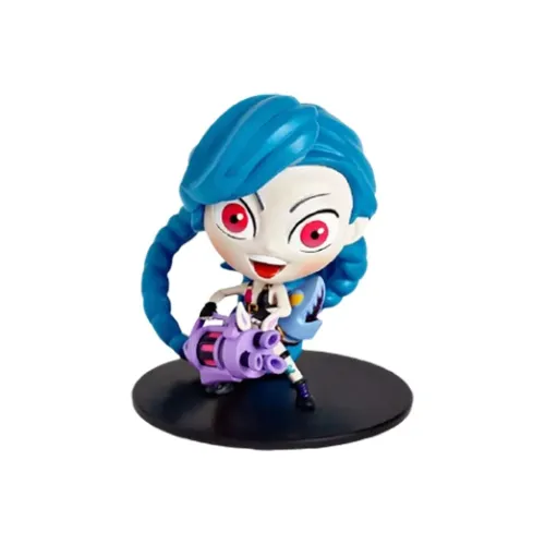 LEAGUE OF LEGENDS Джинкс ЛИГА НЕМЕДЛЕННОГО ВРЕМЕНИ фигурки Чиби 9 см