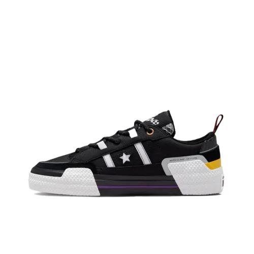 Ibn Яшмовый x Конверс ONE STAR Низкие Кроссовки для скейтбординга Унисекс Черный Белый