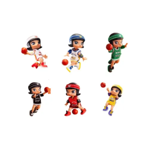 POP MART MOLLY NBA BJD Action Кукла Модные Фигурки 14 см