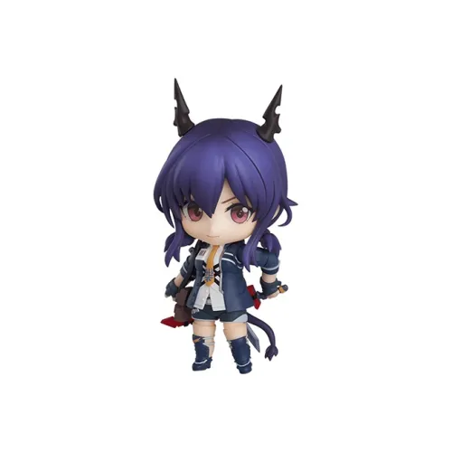 GSC Chen Gsas Arknights Сочлененный Nendoroid Фигурка Включает Основу Переиздание Чиби Фигурка 10 см