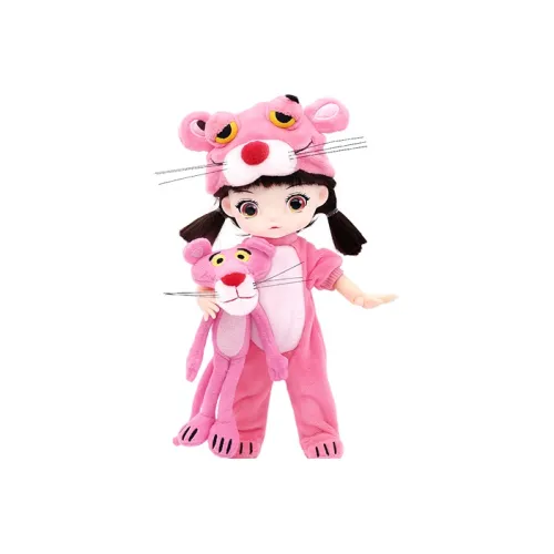 POP MART POP MART IP Viya Кукла PINK PANTHER Модная Фигурка 21 см Куклы BJD