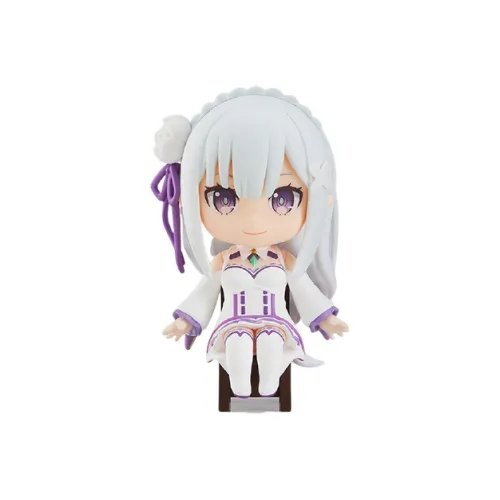 GSC Эмилия Swacchao! ZERO Начало жизни в другой вселенной фигурка из глины 9 см стиль чиби